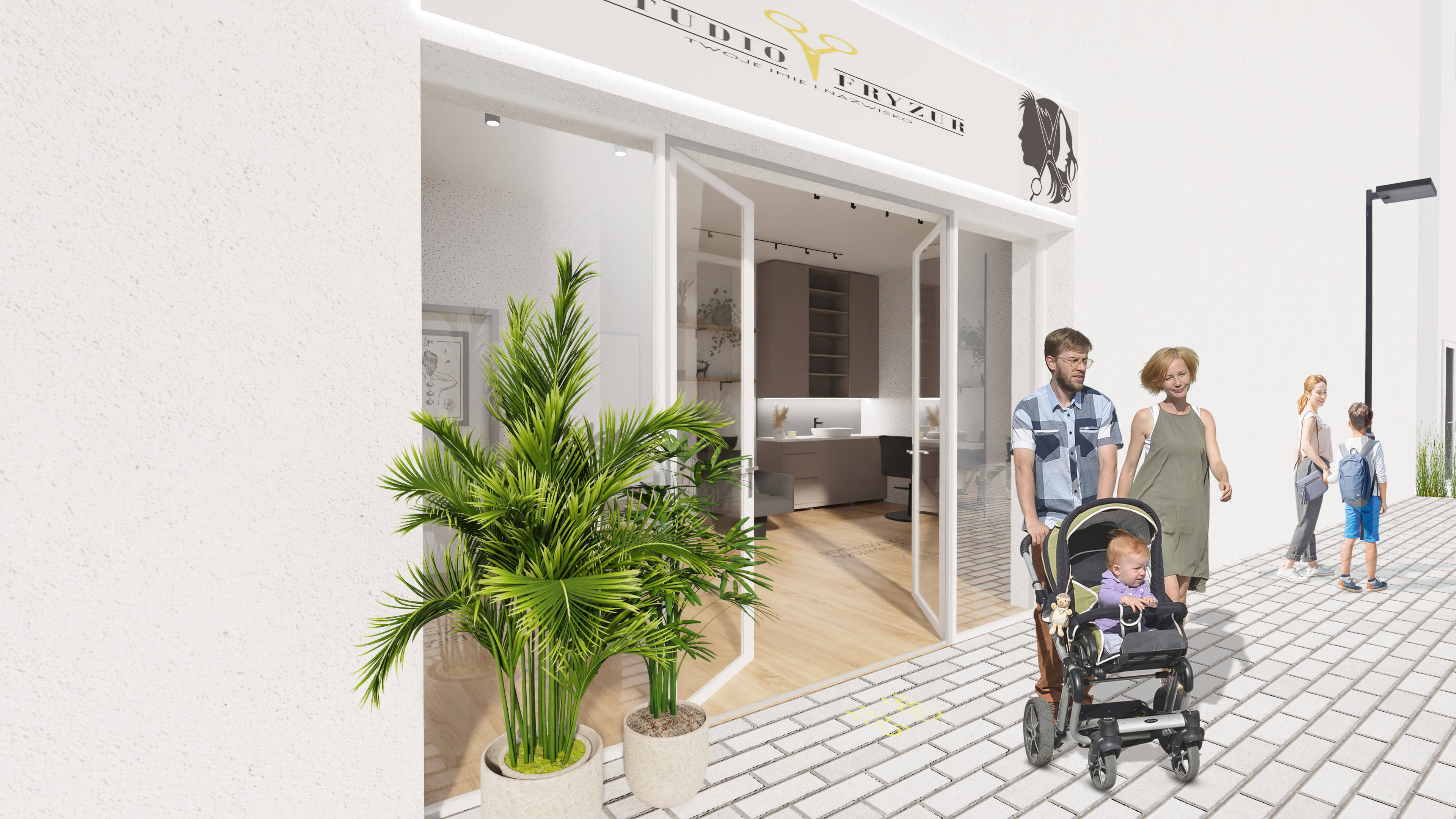 Usługa - fryzjer – OK OFFICE - ujęcie 3